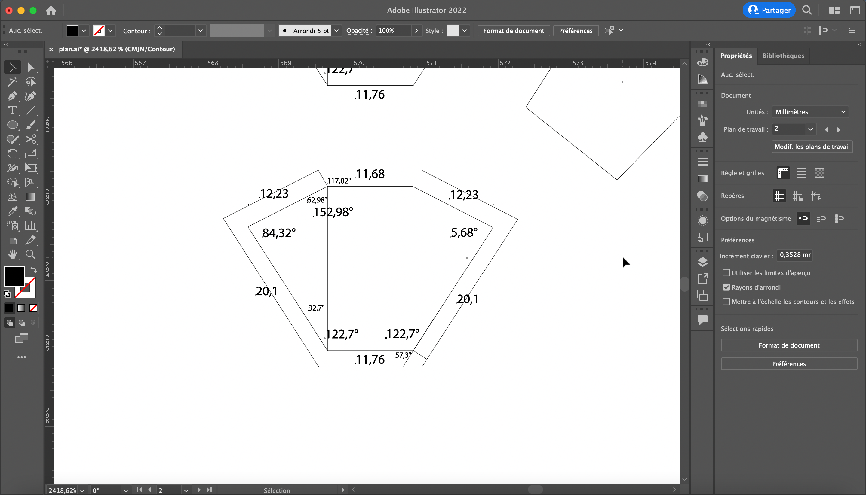 Essentially, an arch. Victor Sala